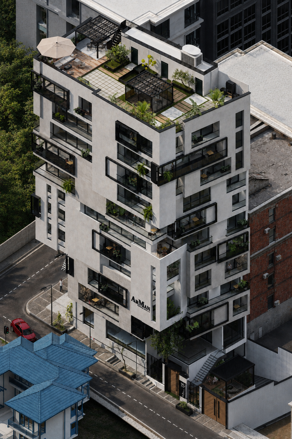 ARMAN FACADE view 3