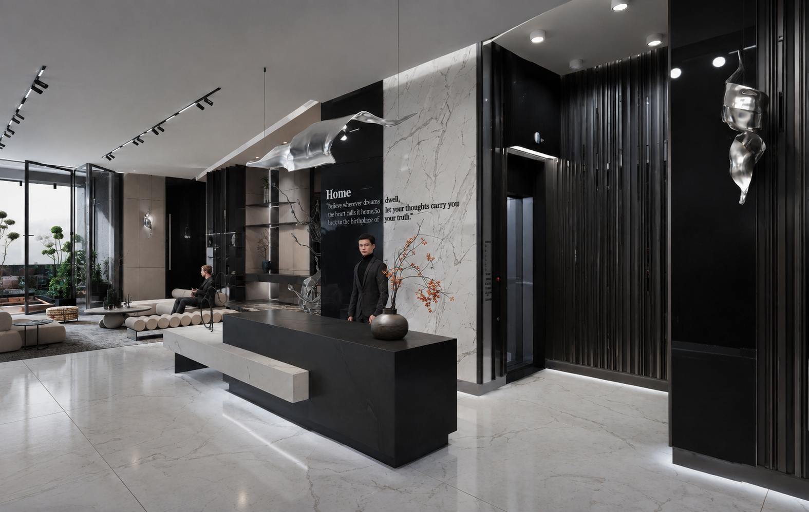 BOOKAN LOBBY view 2